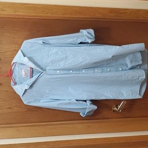 Blue shirt dress long-sleeved by trumaker